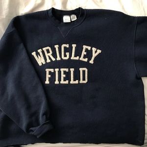 Vintage wrigley field crewneck